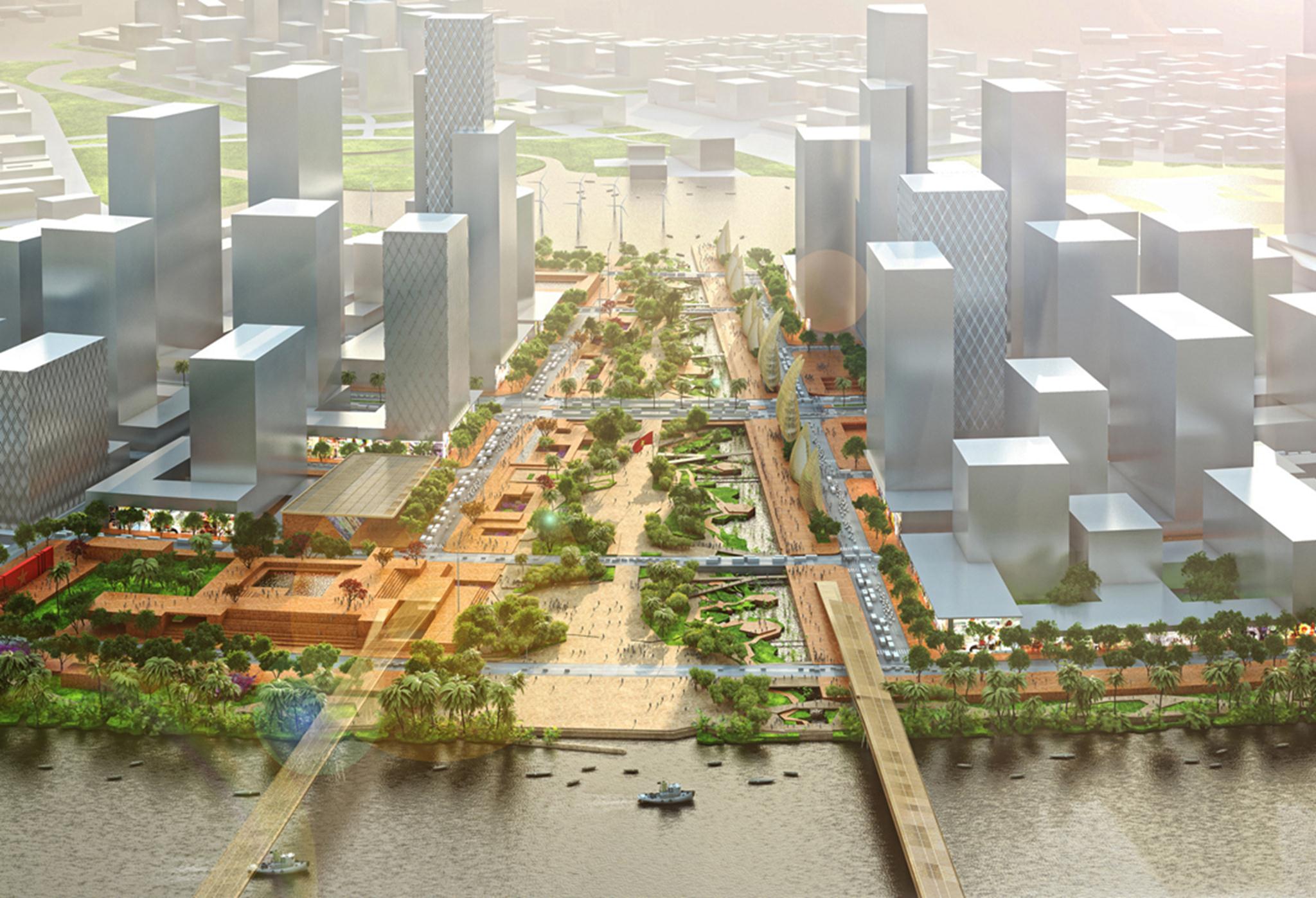 Sắp có quảng trường lớn nhất Việt Nam tại Thủ Thiêm