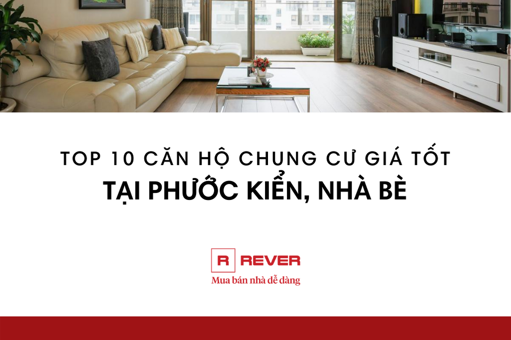 10 căn hộ chung cư giá tốt tại Phước Kiển, huyện Nhà Bè, dọn vào ở ngay!