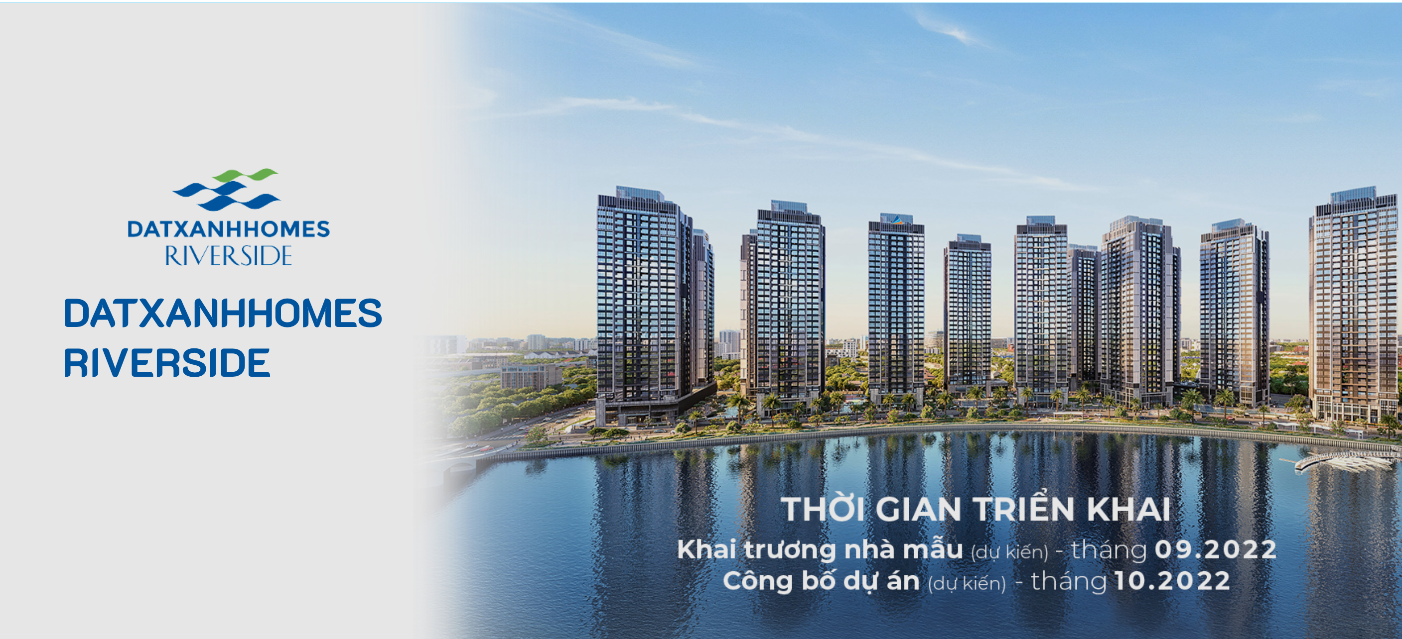 Đất Xanh sắp ra mắt dự án Datxanhhomes Riverside, liền kề KĐT Thủ Thiêm Đất Xanh sắp ra mắt dự án Datxanhhomes Riverside, liền kề KĐT Thủ Thiêm