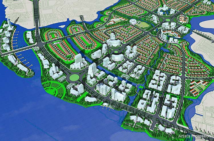 Nam Long chi hơn 2.300 tỷ đồng "thâu tóm" dự án Dong Nai Waterfront City quy mô 192ha