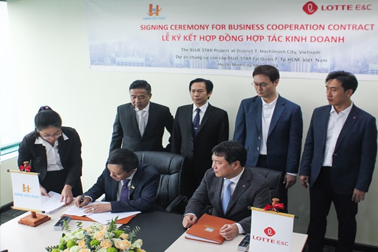 Tập đoàn Lotte Hàn Quốc và Hưng Lộc Phát hợp tác đầu tư dự án quy mô lớn tại Quận 7