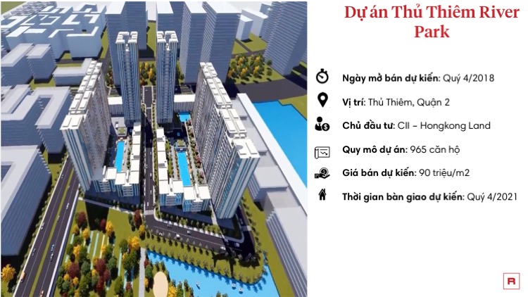 Infographic: 8 dự án căn hộ tại TP.HCM dự kiến mở bán Quý 3-4/2018