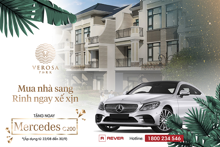 Verosa Park tung chính sách khủng: Mua nhà tặng xế xịn lên đến 1.5 tỷ