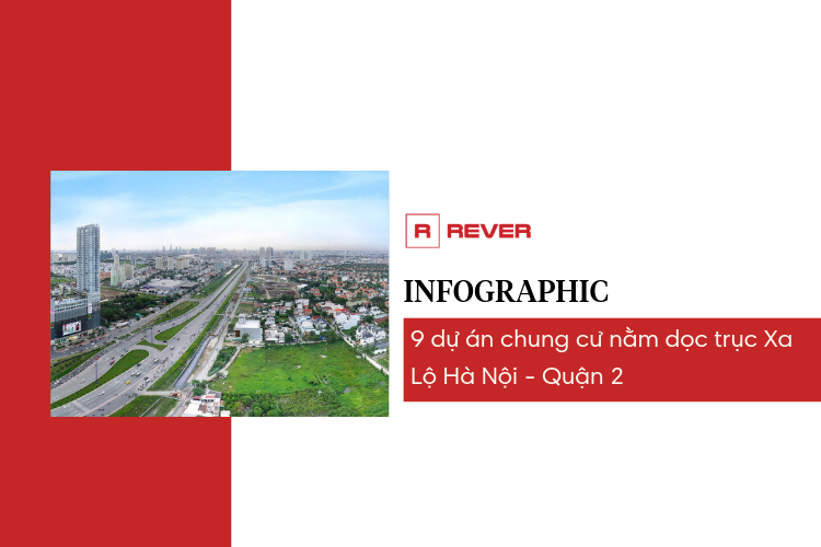 Infographic: Điểm mặt các dự án chung cư nằm dọc trục Xa lộ Hà Nội, Quận 2