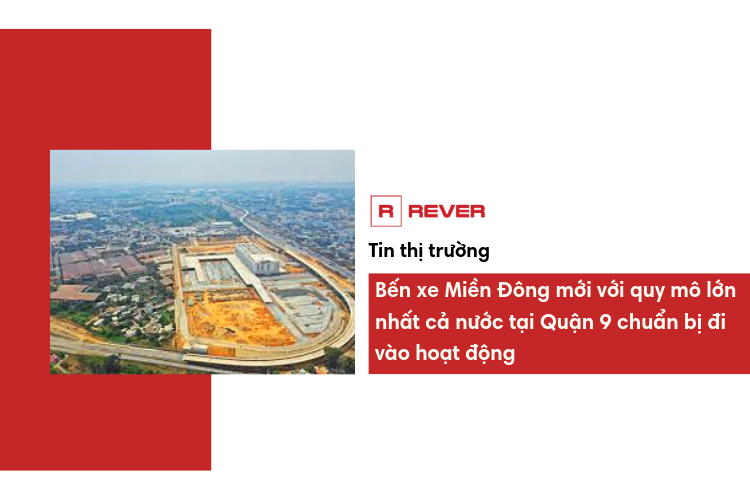 Bến xe Miền Đông mới quy mô lớn nhất cả nước chuẩn bị đi vào hoạt động