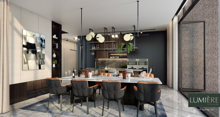 Danh mục các vật liệu và trang thiết bị hoàn thiện bàn giao căn hộ LUMIÈRE riverside