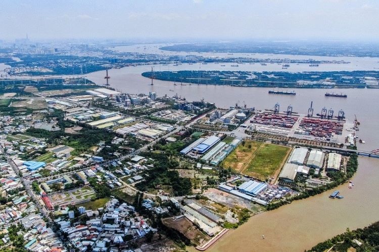 Cầu Phước Long mới có dấu hiệu khởi công, giá nhà đất Nhà Bè rục rịch tăng