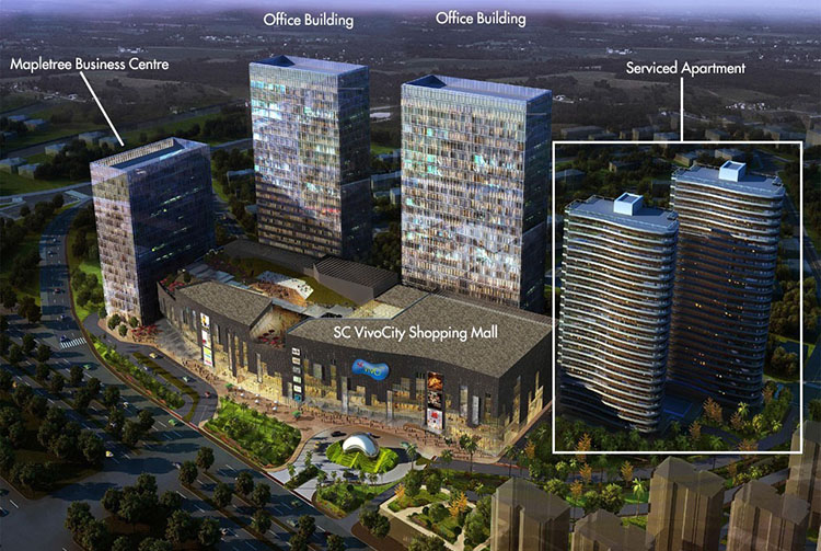 Saigon Co.op và Mapletree hợp tác triển khai tòa tháp đôi V-Plaza Towers quy mô bậc nhất Quận 7