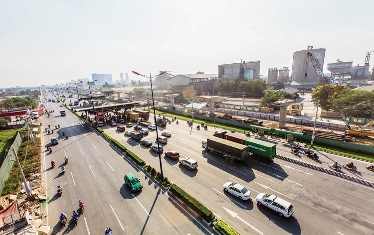 Dự án mở rộng Xa lộ Hà Nội đang được triển khai khẩn trương