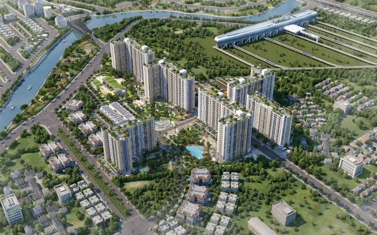 Flycam: Toàn cảnh dự án "HOT" nhất Quận 12 Picity High Park