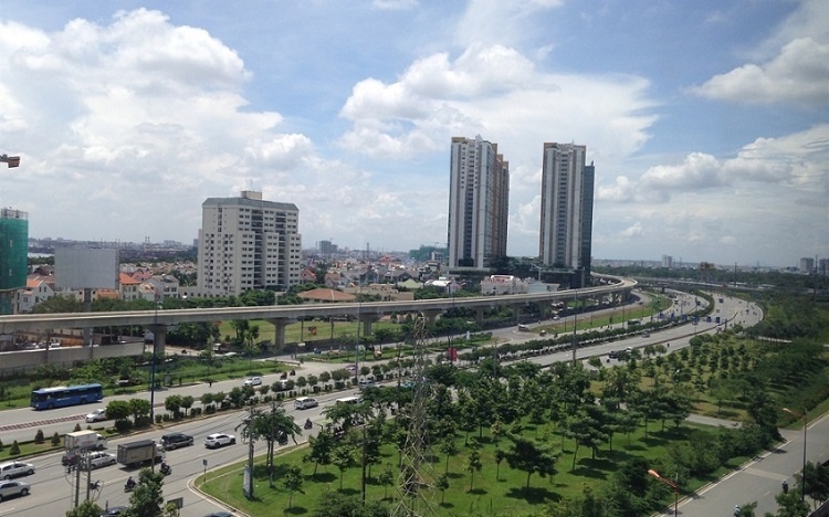Dự án Masteri An Phú nằm liền kề với tuyến Metro số 1 Bến Thành - Suối Tiên