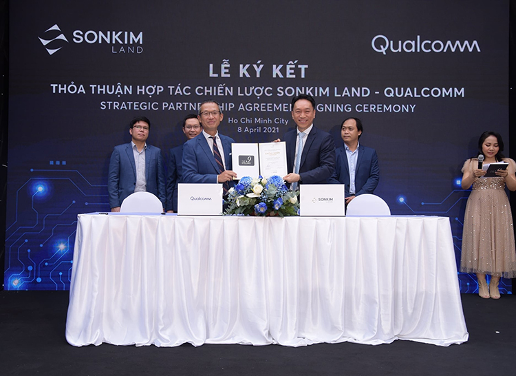 SonKim Land hợp tác cùng Qualcomm, nâng tầm chất lượng sống cho cư dân The 9 Stellars