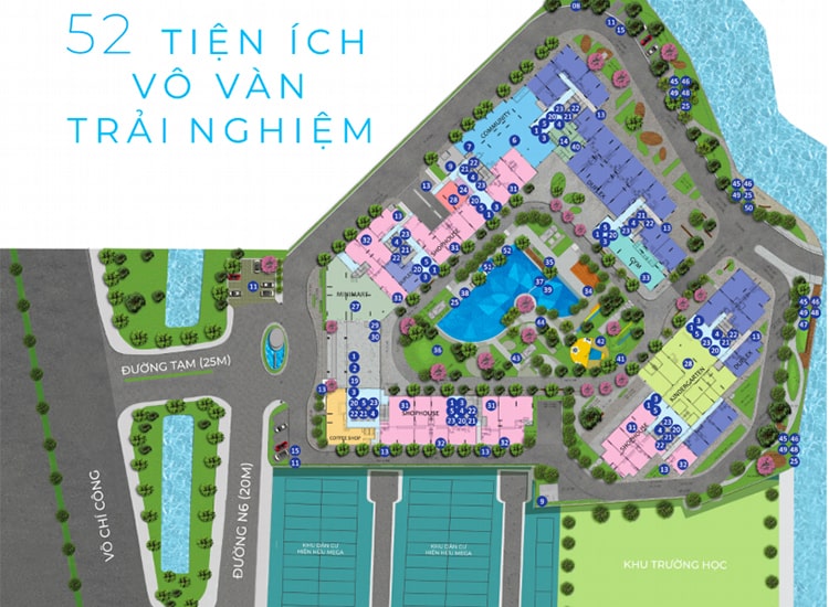 Chi tiết 52 tiện ích nội khu chất lượng tại dự án SaFira Khang Điền